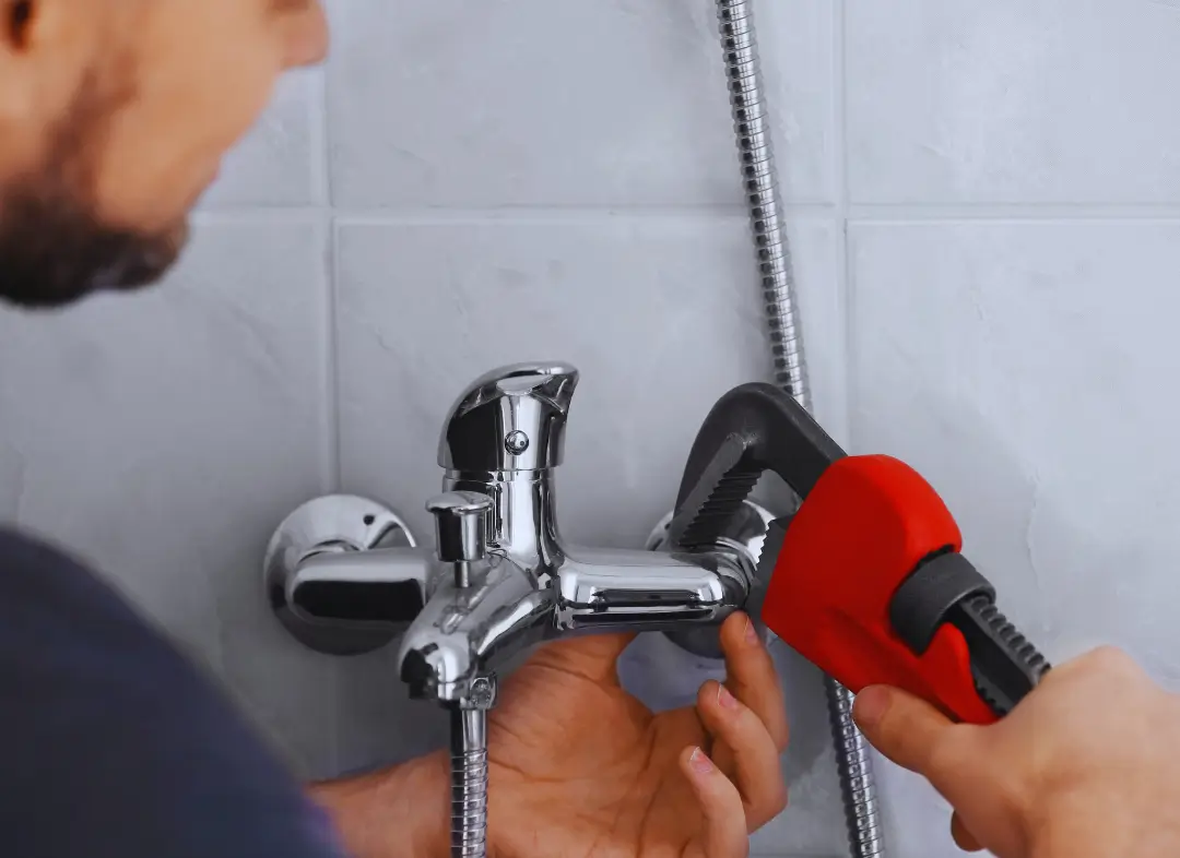 Mitigeur thermostatique de baignoire Entrelacs